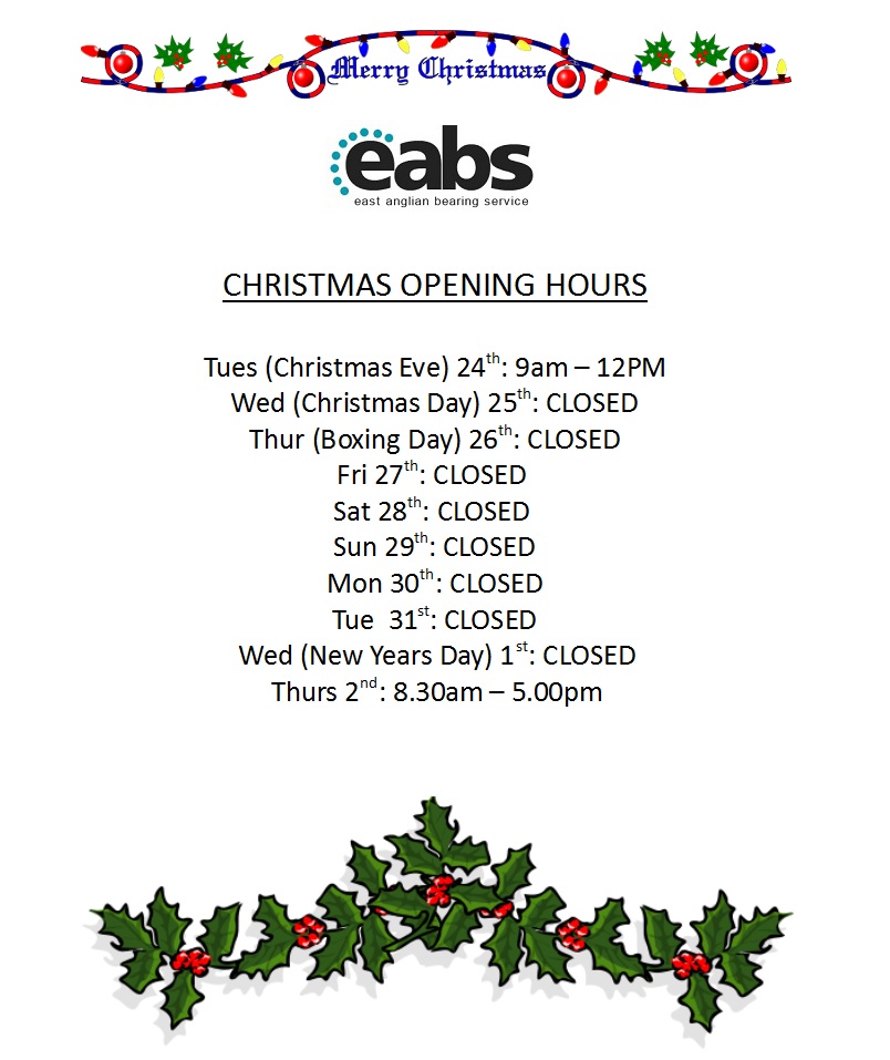 2019 christmas hours